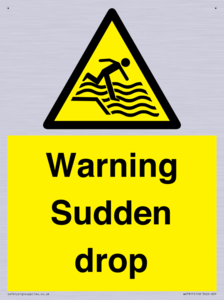 Warning Sudden drop